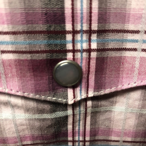 Panhandle Mens Sz XL Snap Button Up Shirt … - Picture 3 of 5